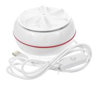 Mini Laveuse Portable USB 10 W Interrupteur Blanc Abs