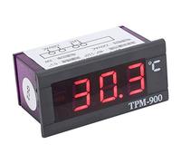 Mini LCD Digital Temperature Panel Meter Thermomètre Indicateur de Température -40 ℃ - + 110 ℃ Thermomètre de Réfrigérateur pour Réfrigérateur Congélateur Réfrigérateur Aquarium