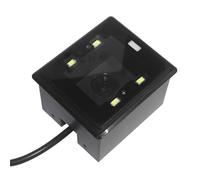 Mini Lecteur de Code QR USB/RS232, Scanner Codes-Barres 2D intégré for téléphone Portable Entrepôt Logistique(RS232)