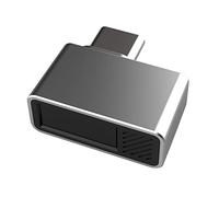 Mini lecteur d'empreintes digitales USB pour Windows 7/10/11, dispositif de connexion biométrique, scanner d'empreintes digitales de type C, alliage de zinc, argent, modèle TR U9