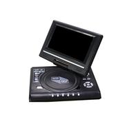 Mini Lecteur DVD 7,8 Pouces Disque CD multimédia écran de Rotation 270 degrés avec télécommande Voyage Archivage et Sauvegarde de données