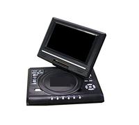 Mini Lecteur DVD Disque CD numérique de Bureau 7,8 Pouces avec télécommande pour Voiture et Enfants