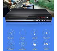 Mini Lecteur Dvd Hd Hdmi,Lecteurs Cd Dvd Usb 1080P Pour Téléviseur Avec Télécommande,Câble Hdmi Et,Prise En De L'Entrée Usb,Lecteur De Disque Home Cinéma Lire Des