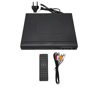 Mini Lecteur DVD, Lecteurs DVD Compacts HD 720P pour TV, Petit Lecteur CD DVD pour la Maison avec Télécommande, Prise en Charge de la Sortie AV, Entrée USB 2.0, CâbleRCA Inclus