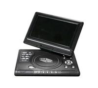 Mini Lecteur DVD Portable, CD, TV Numérique Intelligent De Bureau avec Télécommande, Écran Rotatif À 270° for Les Voyages Qualité d'image Claire Audio Stable(7.8inch)