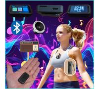 mIni Lecteur MP3 Bluetooth 5.3 HiFi Sport - Clip, 30h Autonomie, Écran tactile
