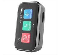 Mini lecteur MP3 Bluetooth tactile + clip Hi-Fi, lecteur de musique, lecteur de livres électroniques, radio FM, audio sport, baladeur MP4