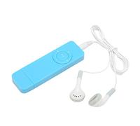 Mini Lecteur MP3 Compact et Portable, Son sans Perte, Prise en Charge jusqu'à 64 Go pour Les étudiants en (Bleu)