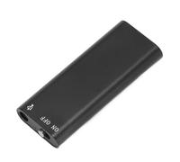 Mini lecteur MP3 HD avec suppression du bruit, enregistreur vocal ultra longue durée, lecteur de musique pour conférences et réunions, 16 Go, noir