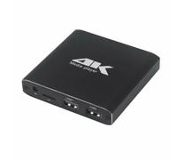 Mini Lecteur publicitaire 4K 265 - Prise en Charge de la Carte TF - Disque USB - 1080P - Full HD - Lecteur multimédia HDD - Prise européenne