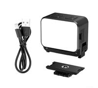 Mini LED Actions Caméra Vidéos Lumières Magnétiques Libère Remplissage Lumières pour DJI Pocket 3 & For Action 5 Pro Camera Cage Accessoires