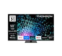 Thomson Téléviseur Mini LED QLED 50MG7C15 126 cm (2026) 4K Google TV Noir