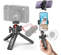 Mini Lightweight Travel Tripod, Sports Camera Tripod with 1/4 Screw Mount, Table Tripod for Photography Suitable for Gopro DJI Insta360 iPhone 15 14 Pro Max Canon Sony