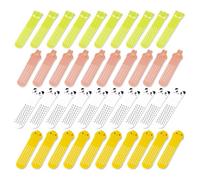 Mini Limes à Ongles, 40 Pcs Jetable Double face Lime a Ongles, Mini Limes à Ongles Double Face Grain 180/180, Limes à Ongles Professionnelle