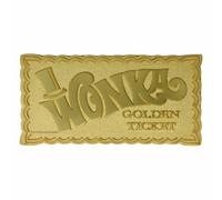 Mini Lingot Billet Golden Ticket Willy Wonka et la chocolaterie