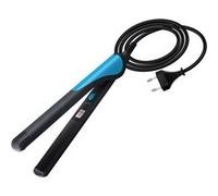 Mini Lisseur Boucleur 2-en-1 20W en Tourmaline Céramique Avizar Noir / Bleu Noir