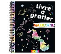 Mini livre à gratter - Ma Licorne