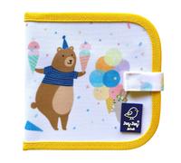 Mini livre d?activités effaçable et réutilisable ? Format portable avec 4 craies multicolor TU