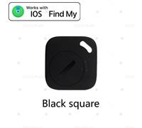 Mini localisateur GPS Bluetooth 2024 avec iOS,Find My Siri Smart Tracker,portefeuille formateur anti-perte,article important - Type Square
