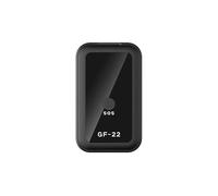 Mini localisateur GPS de Voiture GF-22, Dispositif Suivi d'enregistrement Anti-Perte avec Commande vocale, téléphone WiFi + LBS + Position AGP