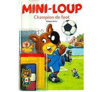 Mini-Loup Champion de foot + Maquillage, carton rouge et carton jaune
