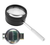 Mini loupe - Cadre métallique en de Zinc, Microscope Miniature de précision, netteté, matériau Robuste, Conception Circulaire de loupe portative | Exploration Scientifique pour Les étudiants e