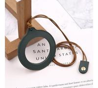 Mini loupe portable avec support en cuir et jouets d'exploration de la nature pour inspection, lecture de cartes
