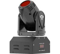 Mini-lumière de scène LED, 10W RGBW, lumière de scène DMX, faisceau de LED 10W noir, fiche EU