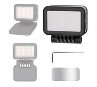 Mini lumière magnétique à LED compatible avec caméra d'action DJI Osmo Nano - Lumière vidéo - Éclairage de remplissage pour enregistrement vidéo Vlog Selfie, 3 modes de couleur, 5 niveaux de