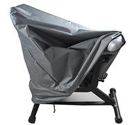 Mini Lustrous Housse de vélo d'appartement, vélo d'intérieur, vélo stationnaire, vélos de fitness pour la maison, la gym, l'entraînement, le vélo d'extérieur, gris