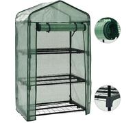 Mini-Luxueux Magnifique-Serre de jardin Tente abri Plante Jardinage - SERRE DE JARDINAGE - à 3 niveaux 69x49x125 cm 7832