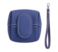 Mini Lychee Pattern Coin Purse, New Top Grain Leather Solid Color Change Pouch, Small Casual Change Wallet for Women (#L)