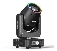 Mini Lyre LED 230W 7R BeamLampe de scène Moving Head 13 couleurs 14 Gobos Jeu de Lumiere pour Disco Club Bar Mariage Noël Projecteurs