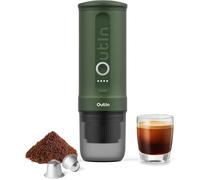 Mini Machine À Café Portable USB-C, Expresso Rechargeable Auto-Chauffante, Capsules Et Café Moulu Pour Voyage