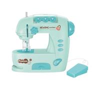 Mini Machine À Coudre - Kit De Électrique Éducatif, Machine À Coudre pour avec Points Intégrés - Réparation De Fils Doubles avec Pédale pour Débutants, Cadeau De Voyage pour Et