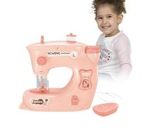 Mini Machine À Coudre - Kit De Électrique Éducatif, Machine À Coudre pour avec Points Intégrés - Réparation De Fils Doubles avec Pédale pour Débutants, Cadeau De Voyage pour Et