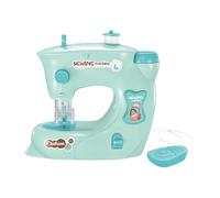 Mini machine à coudre - Kit de électrique pédagogique - Machine à coudre pour avec points intégrés - Retouche double fil avec pédale pour débutants, cadeau de voyage, et femmes
