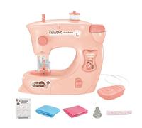 Mini machine à coudre - Machine à coudre pour avec points intégrés | Machines à réparer à Double fil avec pédale, jouet éducatif pour débutants, cadeau de voyage pour femmes
