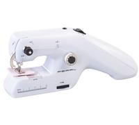 PEARL Machine à coudre : véritable mini machine à coudre manuelle avec fil supérieur et inférieur, USB et piles (machine à coudre manuelle, mini machine à coudre, outil)