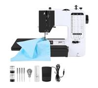 Mini Machine À Coudre Portable Avec Pied Presseur Remplaçable 38 Points Surjeteuse Bouton De Démarrage Tricot Électrique Table Pédale La Couture Un Plaisir Sans Effort