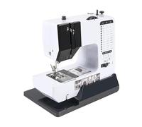 Mini Machine À Coudre Portable Avec Pied Presseur Remplaçable 38 Points Surjeteuse Bouton De Démarrage Tricot Électrique Table Pédale Portable Et Polyvalente
