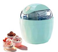 Mini Machine à Crème Glacée, Machine à Sorbets et Crème Glacée, Ice Cream Maker avec bol Réfrigérant, Dessert Instantané, pour la Cuisine et les Gourmandises Familiales (Green)