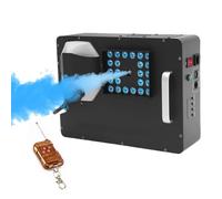 Mini Machine À Fumée 18000CFM, 1500W Avec DMX 512 Et Télécommande, Brumisateur LED Portable Avec 7 Couleurs De Lumières, Pour Performances DJ Et Spectacles Sur Scène