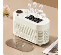 Mini Machine À Glaçons De Comptoir, Machine À Glaçons Portable, Appareil Compact Et Portable Pour La Fabrication De Glaçons, Idéal Pour La Maison, La Cuisine, Le Camping Et Les Camping-Cars,A,10 Cubes