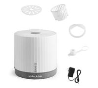 Mini Machine À Laver 2 En 1 Petite Laveuse 25X25X24cm Capacité De 4L Laveuse Pratique Pour Maisons Individuelles, Intérieur Et Extérieur, Voyage(White)