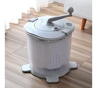 Mini Machine À Laver À La Main, Machine À Laver Rotative Portable, Déshydrateur De Bureau Non Électrique, Capacité De 2 Kg, Très Approprié Pour Les Voyages, Le Camping, Le Dortoir