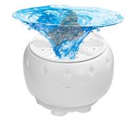 Mini machine à laver à ultrasons, appareil de lavage portable enfichable, petit gadget de lavage en ABS, nettoyeur compact économe en énergie, outil doux pour sous-vêtements, support d'appar