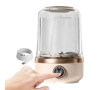 Mini Machine À Laver - Abs, PC, Silicone, Laveuse Électronique Rechargeable Pour Sous-vêtements 3 Vitesses, Nettoyeur De Vêtements Sans Fil 2l | Soins Délicats De Tissu De Dispositif De Blanchisserie