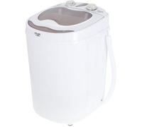 Portable Mini Machine à Laver Camping Caravane 3Kg Spin Sèche-linge Séchage, 150, Blanc, Adler, AD 8055