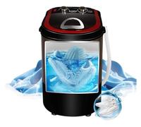 Mini Machine à laver automatique de chaussures, 3kg Machine à laver de chaussures, 360° Machine à laver, Spinner, Intelligent et paresseux laveuse automatique de chaussures, 240W